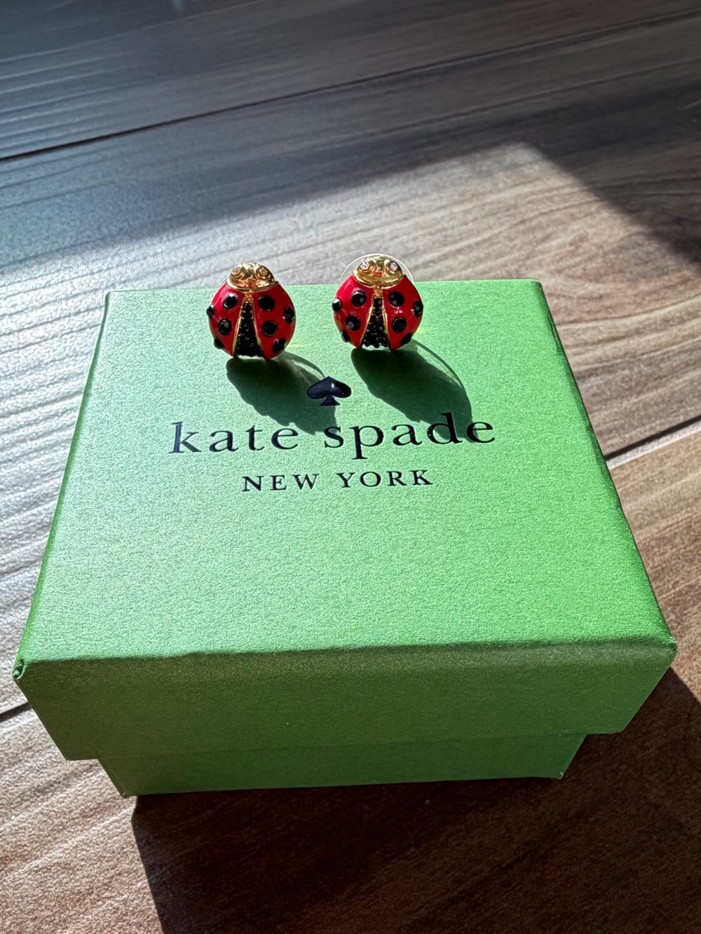 Kate Spade Ladybug Stud Earrings
